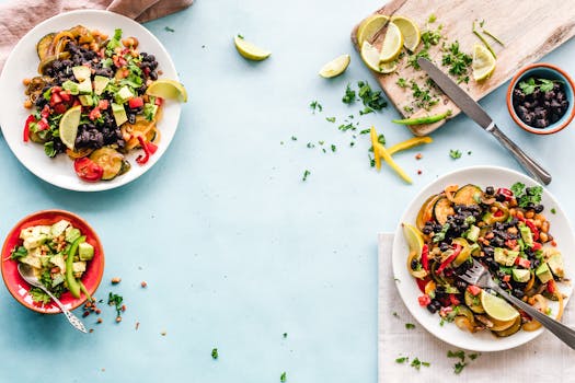 colorful salad with nutrient-dense ingredients