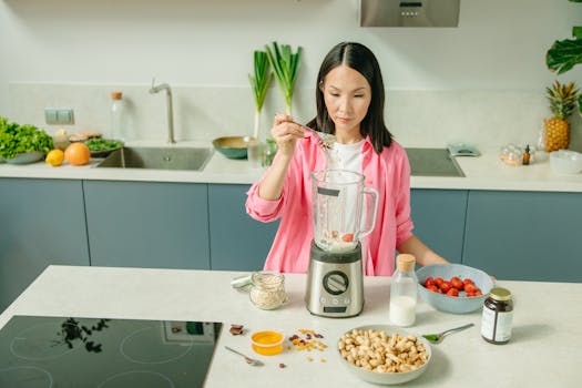 healthy oats with fruit