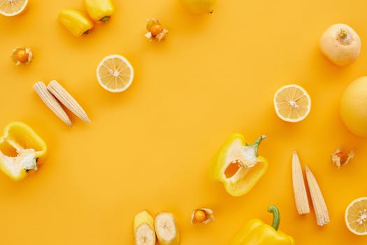 colorful array of fruits and vegetables