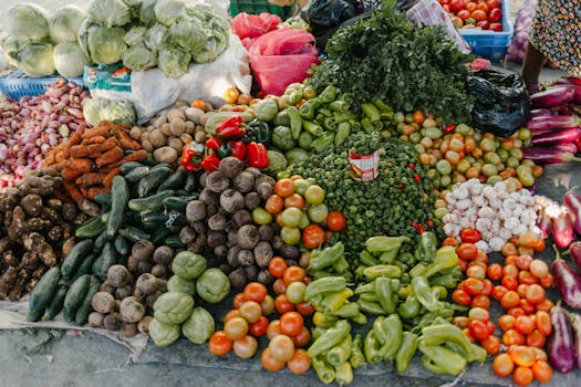 image of various food allergens