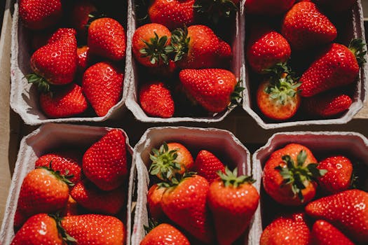 colorful fresh produce at a local market