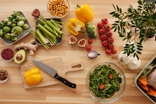 colorful chickpea salad