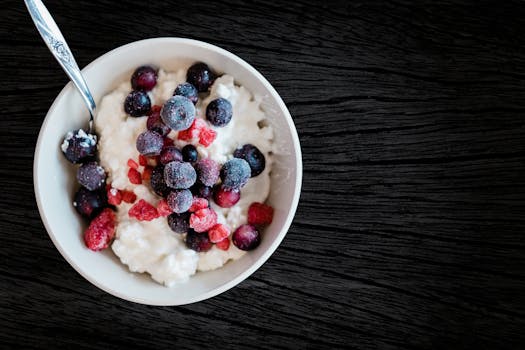 delicious bowl of mixed berries