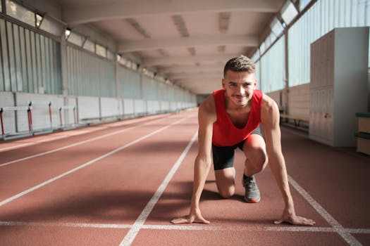 happy fitness enthusiast preparing healthy meals